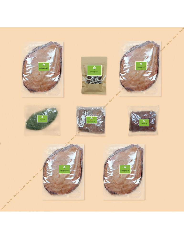 Kit feuilles pour crevettes d'aquarium Kit feuilles pour crevettes d'aquarium