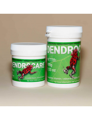Dendrocare, minéraux et vitamines pour Dendrobates.